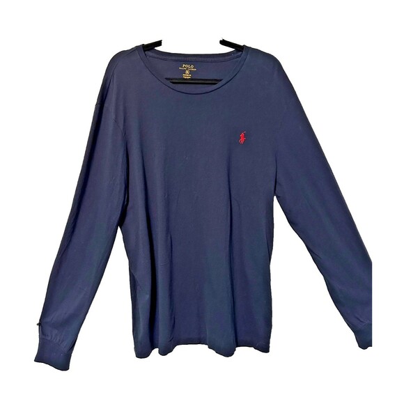 Polo R Lauren’s Polo Navy Long Sleeve Top XL - Picture 1 of 8